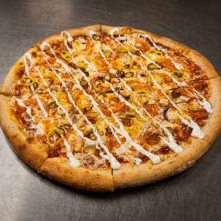 B.B.Q. or Buffalo Chicken Pie